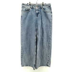 Levi's Women's Superlow Straight  Wide Jeans W33 L32 Retro Y2K Style 2010s
